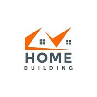 house construction check mark quality, perfect for builders and developers vector