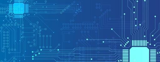 The future of digital minimalism design. Abstract technology background vector
