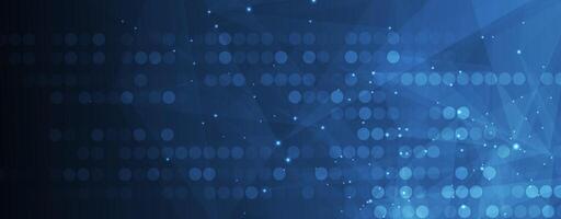 Abstract technology meets minimal design vector