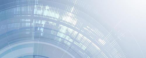 Tech evolution through simple design. Abstract technology background vector