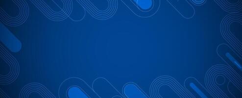 abstract blue background with wavy lines vector