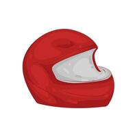 Illustration of Rider Helmet vector