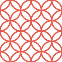 An orange and white geometric pattern vector