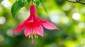 Fuchsia flower, fuchsia, fuchsia flower, fuchsia flower, photo