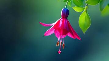 Fuchsia flower, fuchsia, fuchsia flower, fuchsia flower, photo