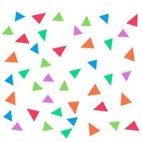 Abstract background with multicolored triangles. Seamless pattern. vector