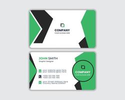 Abstract simple creative modern and clean professional business card template design with texture and pattern, elegant corporate visiting card, name card, corporate business card design vector
