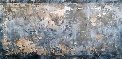 A textured backdrop reveals layers of decay and wear, presenting a visually striking, grungy aesthetic perfect for creative projects photo