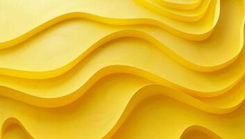 Flowing yellow curves create a dynamic texture, inviting viewers to interpret the playful energy of the design and its artistic essence photo