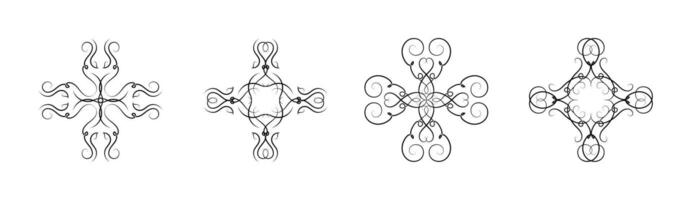 Borders Elements Set Collection vector
