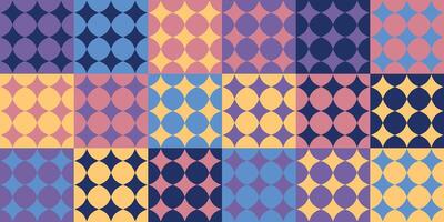 Geometric abstract pattern for fabric, wallpaper, packaging, label. vector