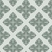 Damask simple seamless pattern design for extile, wallpaper, scrapbook, web backgrounds vector