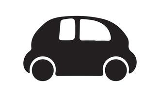 Car icon. Automobile From Various Sides, Monochrome symbol. vector