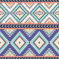 Tribal striped seamless pattern. Aztec geometric background. Can be used in textile design, web design for making clothes, accessories, decorative paper, wrapping, etc vector