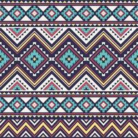 Tribal striped seamless pattern. Aztec geometric background. Can be used in textile design, web design for making clothes, accessories, decorative paper, wrapping, backpacks vector