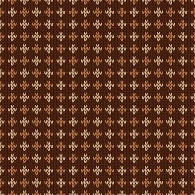 Winter knitted seamless pattern, with dots. Norwegian style sweater. Wool texture. Traditional holiday background.
