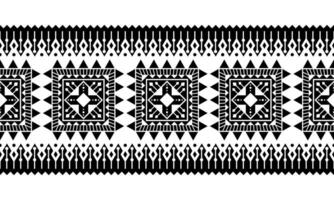 Aztec style ornament. Seamless pattern. Tribal geometric background for linens design, accessories for interior decor in boho style, fashionable tribe cloth, rugs, case prints vector