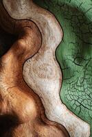Abstract background with organic wooden patterns photo