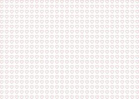 Pink hearts pattern, lovely card, art, design for decoration, wrapping paper, print, fabric or textile, Valentines vector