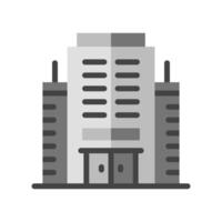 Business office building icon color simple vector