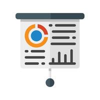 Business presentation color simple vector