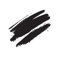 Grunge Black Ink Smudge Effect vector