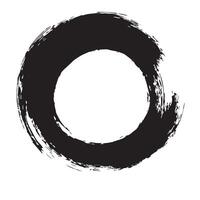 Japanese Zen Enso Circle vector