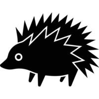 Spikes and Surprises Life of a Porcupine vector