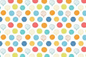 A colorful pattern with many different shapes vector