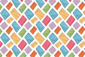 A colorful pattern with geometric shapes vector