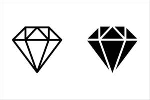 diamond icon. Logo element illustration.diamond symbol design. colored collection. diamond concept. Can be used in web and mobile, simple icon illustration vector