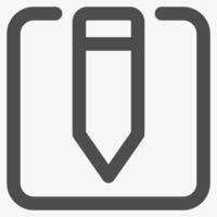 edit, interface icons and symbols vector