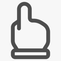 one click payment, finance and payments icon vector