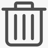 delete, interface icons and symbols vector