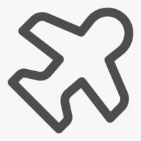 airplane mode, interface icons and symbols vector