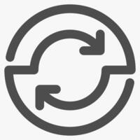sync, interface icons and symbols vector