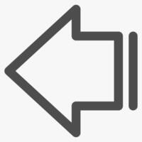 back button, interface icons and symbols vector