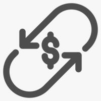 auto payment, finance and payments icon vector
