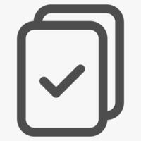survey, simple customer service icon vector