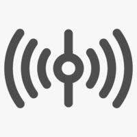 hot spot, internet and technology icon vector