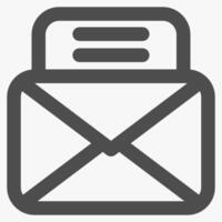 email, internet and technology icon vector
