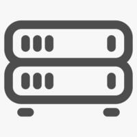 server, internet and technology icon vector