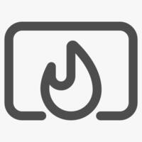firewall, internet and technology icon vector