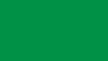 Exclamation Mark Warning sign animation on Green screen. Danger caution Alert risk , safety and attention Hazard symbol. video