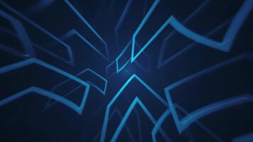 Blue background with shiny arrows moving up and down the frame. Full HD and looping motion background animation. video