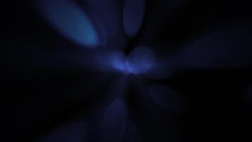 Abstract bokeh light background animation with fast flickering defocused blue bokeh light spheres. This stylish elegant motion background is full HD and a seamless loop. video