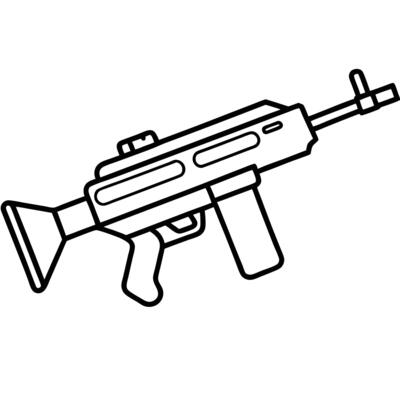 Gun and Bullet Art for Creative Projects