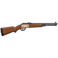 Flat Gun Design for Creative Use vector