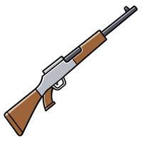 Digital Gun Illustration for Design Projects vector