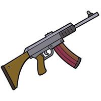 Laser Gun Design for Sci-Fi Projects vector